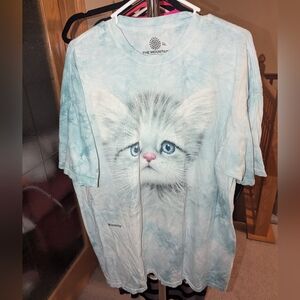 The Mountain Blue Cat T-Shirt